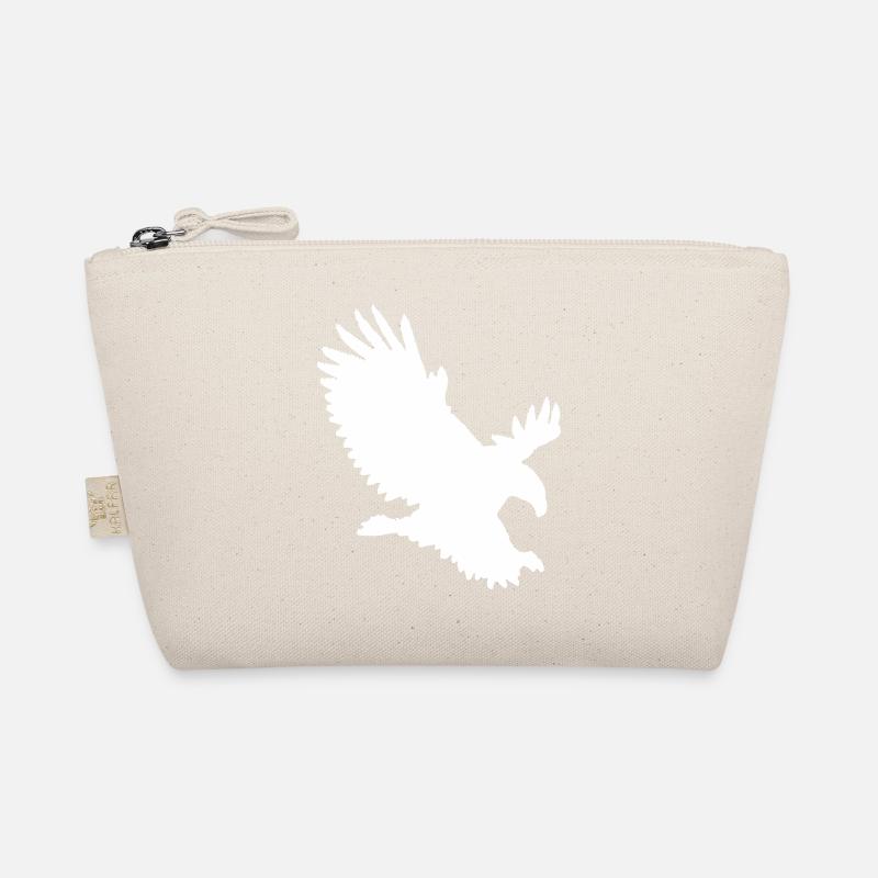 Eagle approaching Organic Pouch