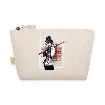 gothik manga anime warrior samurai japan wave - Organic Pouch - nature - Front