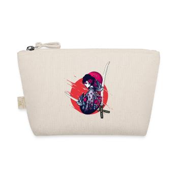 gothik manga anime warrior samurai japan girl - Organic Pouch - nature - Front