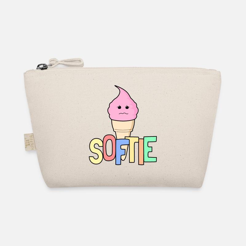 Softie Softeis - Bio-Täschchen - Natur