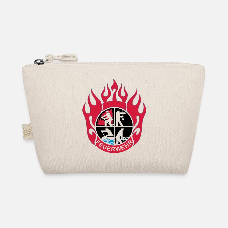 Flamme Feuerwehr Logo mod - Bio-Täschchen - Natur