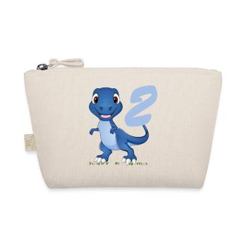 Doux dino pour le 2ème anniversaire - Trousse biologique - nature - Devant