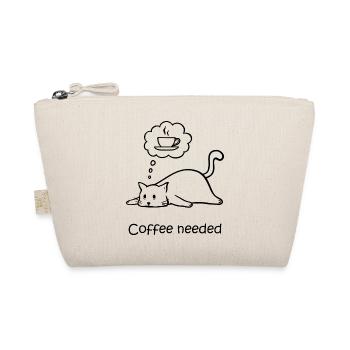 drôle de chat fatigué veut du café, buveur de café fatigué - Trousse biologique - nature - Devant