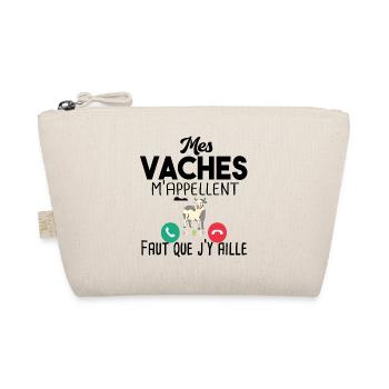 Vache Vaches Agriculteur Agriculture Agricultrice - Trousse biologique - nature - Devant