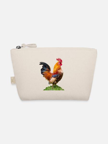 coq mâle fier. Recadré,Icône Chef - Trousse biologique - nature - Devant