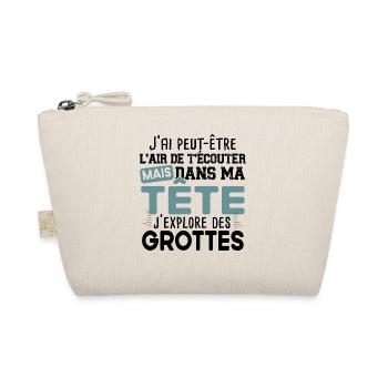 Spéléologue Spéléologie Explorateur Humour Sport - Trousse biologique - nature - Devant