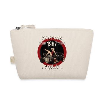 Aged of perfection Hotrod Rebel Hot Rod PinUp Girl - Bio-Täschchen - Natur - Vorne