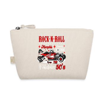 Rock and Roll classic Hotrod Rebel Hot Rod - Bio-Täschchen - Natur - Vorne