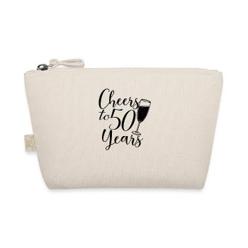 Vive 50 ans - Cadeau d’anniversaire ou d’anniversaire - Trousse biologique - nature - Devant
