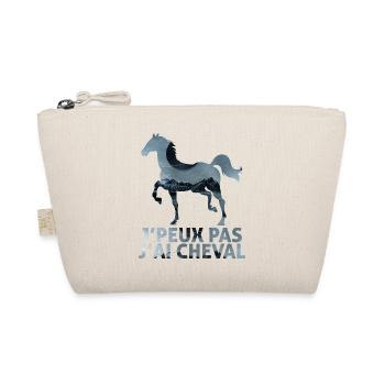 J'peux pas j'ai cheval cadeau parfaite cheval - Trousse biologique - nature - Devant