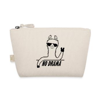 Lama No Drama - Bio-Täschchen - Natur - Vorne