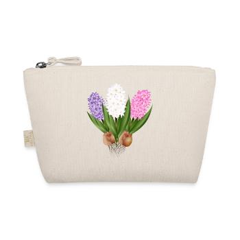 Hand-drawn hyacinths - Organic Pouch - nature - Front