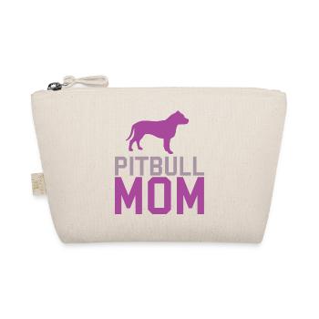 Pitbull Mom - Organic Pouch - nature - Front