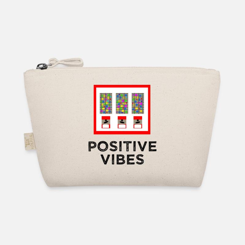 Kaugummiautomat Positive Vibes - Bio-Täschchen - Natur