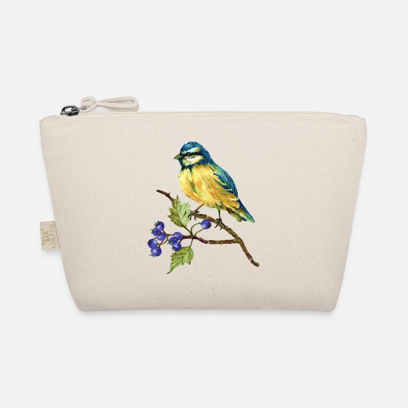 Colorful bird Organic Pouch