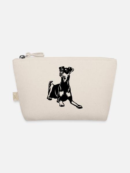 Deutscher Pinscher - Bio-Täschchen - Natur