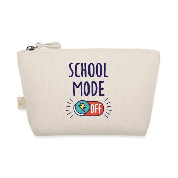 School Mode Off - Organic Pouch - nature - Front