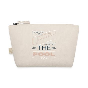 birthday cool cycling funny swimming tshirts humor - Organic Pouch - nature - Front