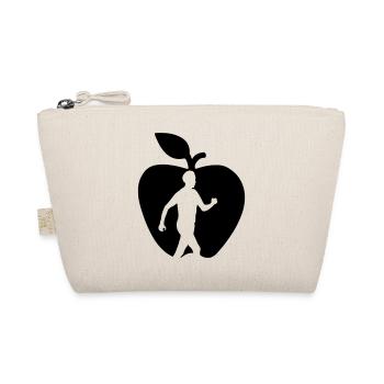 Marcheur de fruits en bonne santé dans la pomme découpée - Trousse biologique - nature - Devant