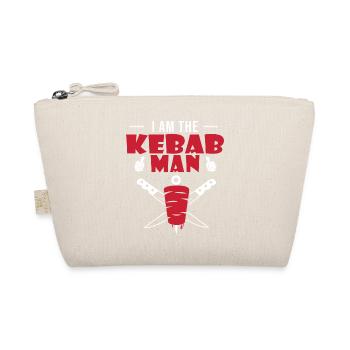 i am the kebab man humour kebab - Trousse biologique - nature - Devant