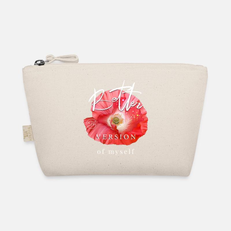 Mohnblume Muttertag Geschenk cooler Spruch Garten - Bio-Täschchen - Natur