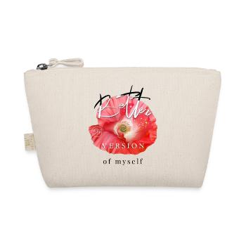Meilleure version de moi-même Dicton inspirant - Trousse biologique - nature - Devant