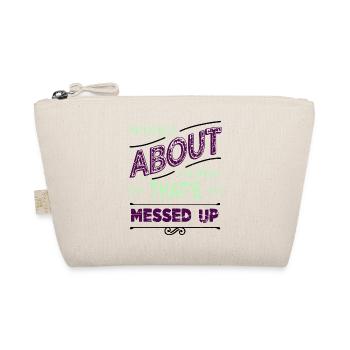 jokes present earth astronomy happy art statement - Organic Pouch - nature - Front