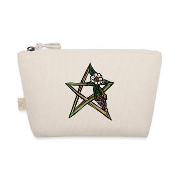 Green Witch Star - Organic Pouch - nature - Front