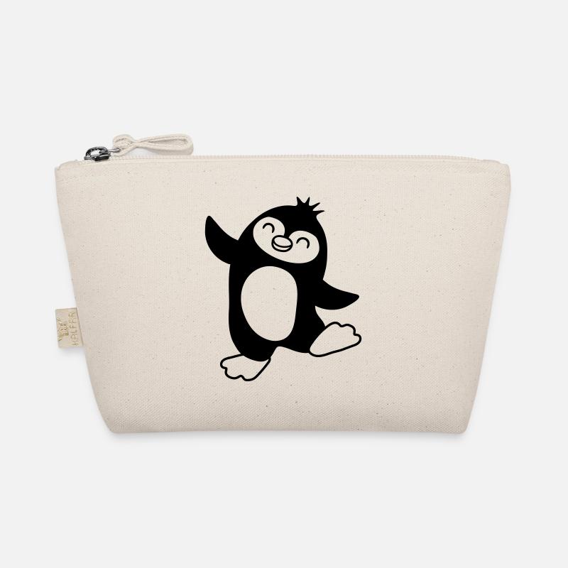 Mignon pingouin heureux dansant Trousse biologique