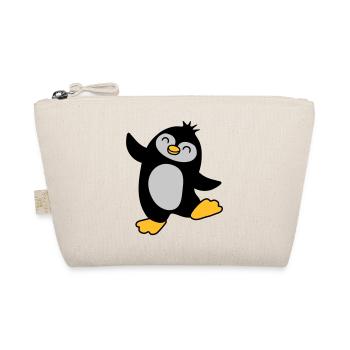 Joyeux pingouin mignon dansant - Trousse biologique - nature - Devant