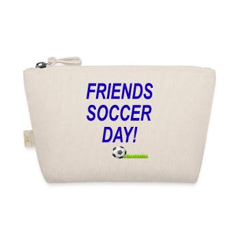 FRIENDS SOCCER DAY - Organic Pouch - nature - Front