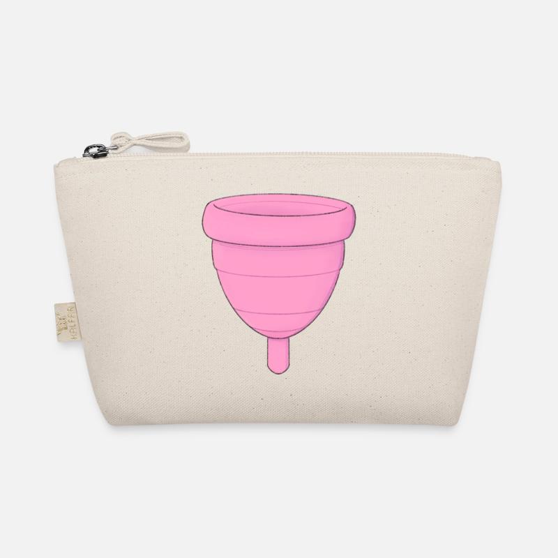 Menstrual cup - Organic Pouch - nature