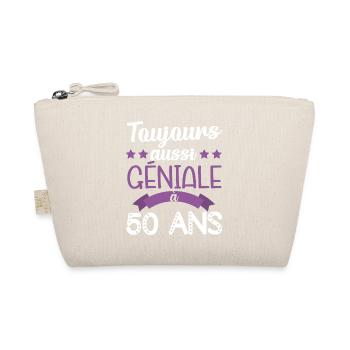 Toujours aussi géniale à 50ans cadeau anniversaire - Trousse biologique - nature - Devant