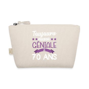 Toujours aussi géniale à 70ans cadeau anniversaire - Trousse biologique - nature - Devant