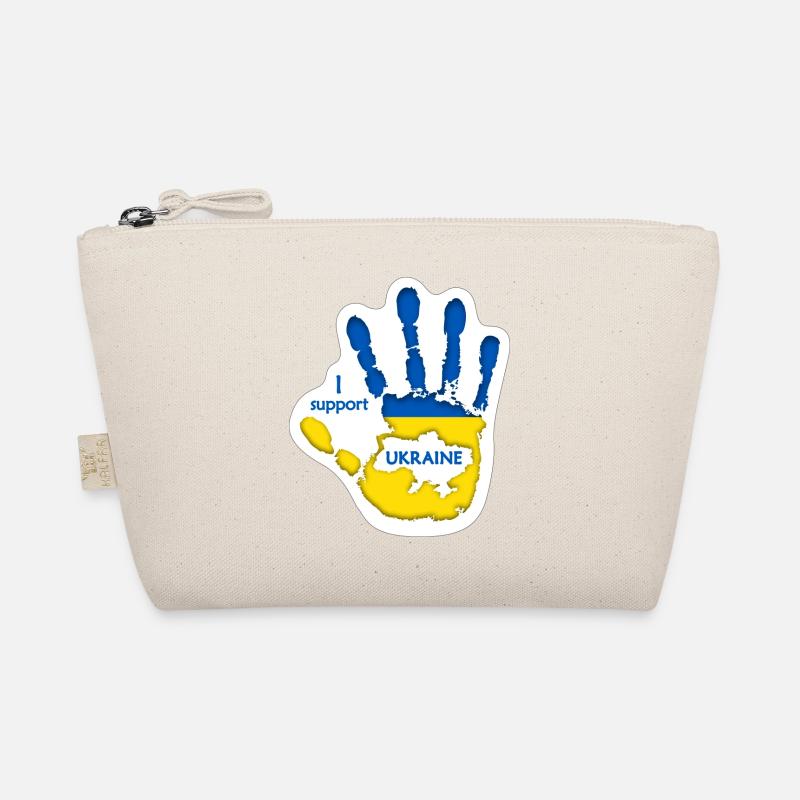 Print I Support ukraine Organic Pouch