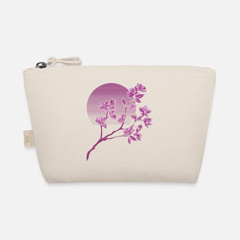 Japanese Cherry Blossom Sakura Organic Pouch