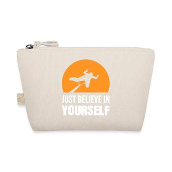 An sich selbst glauben Mutige Person Geschenk - Bio-Täschchen - Natur - Vorne