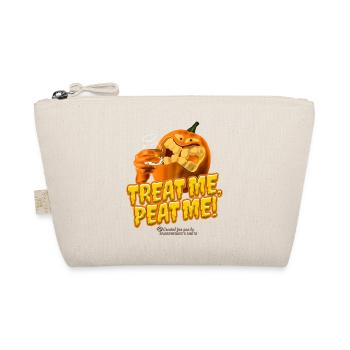 Whisky Halloween Treat Me, Peat Me - Bio-Täschchen - Natur - Vorne