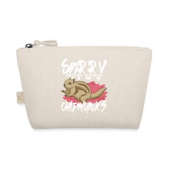 Cute Forest Animal Chipmunk Nature - Organic Pouch - nature - Front