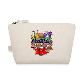 Dusseldorf Germany City Graffiti Sprayer - Organic Pouch - nature - Front