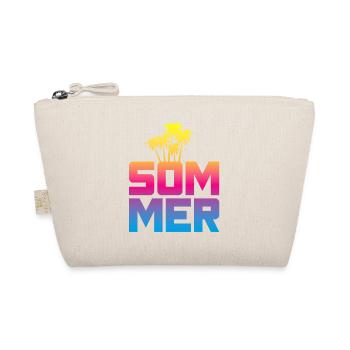 Summer Palm Trees Beach Beach Colorful Mallorca - Organic Pouch - nature - Front