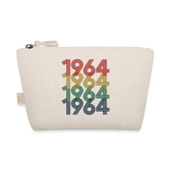 1964 60e anniversaire hommes femmes 60 ans vintage - Trousse biologique - nature - Devant