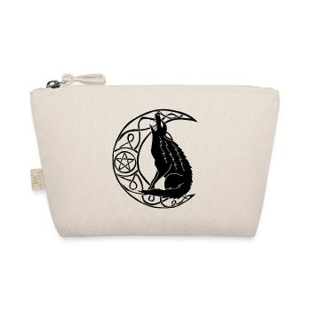 Howling of the Black Wolf - Organic Pouch - nature - Front
