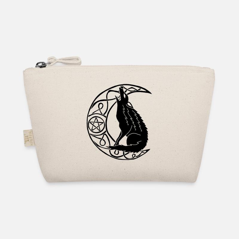 Heulen des Schwarzen Wolfes Bio-Täschchen