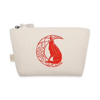 Howling of the Red Wolf - Organic Pouch - nature - Front