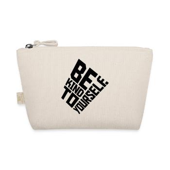be kind to yourself - Organic Pouch - nature - Front