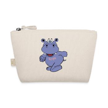 hippo nilperd young kids kids baby happy - Organic Pouch - nature - Front