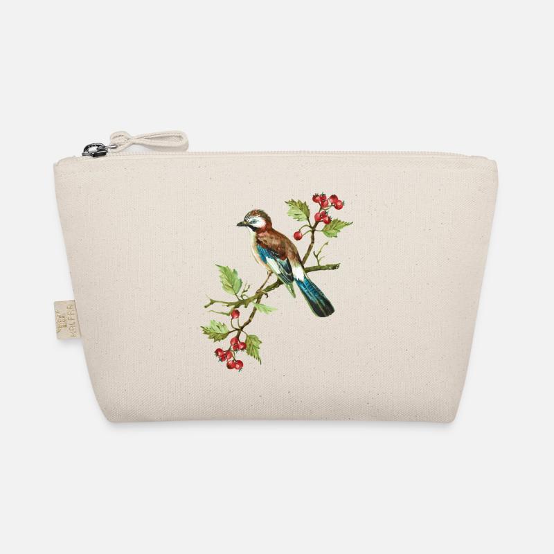 Bunter Vogel Bio-Täschchen