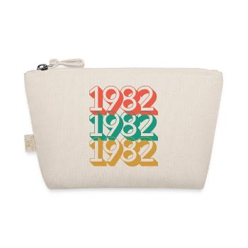 Anniversaire année 1982 / Vintage 1982 - Trousse biologique - nature - Devant