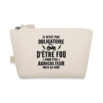 agriculteur / citations drôles agriculteur - Trousse biologique - nature - Devant